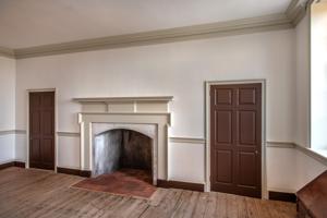Master bedchamber as recreated during the restoration